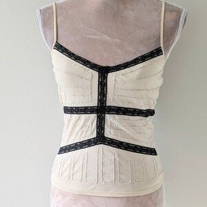 The Limited Intricate Lace and Tiny Sequin Adorned Cami Top